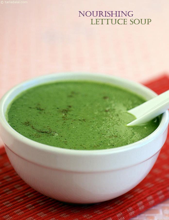 Nourishing Lettuce Soup ( Healthy Soups And Salads Recipe)