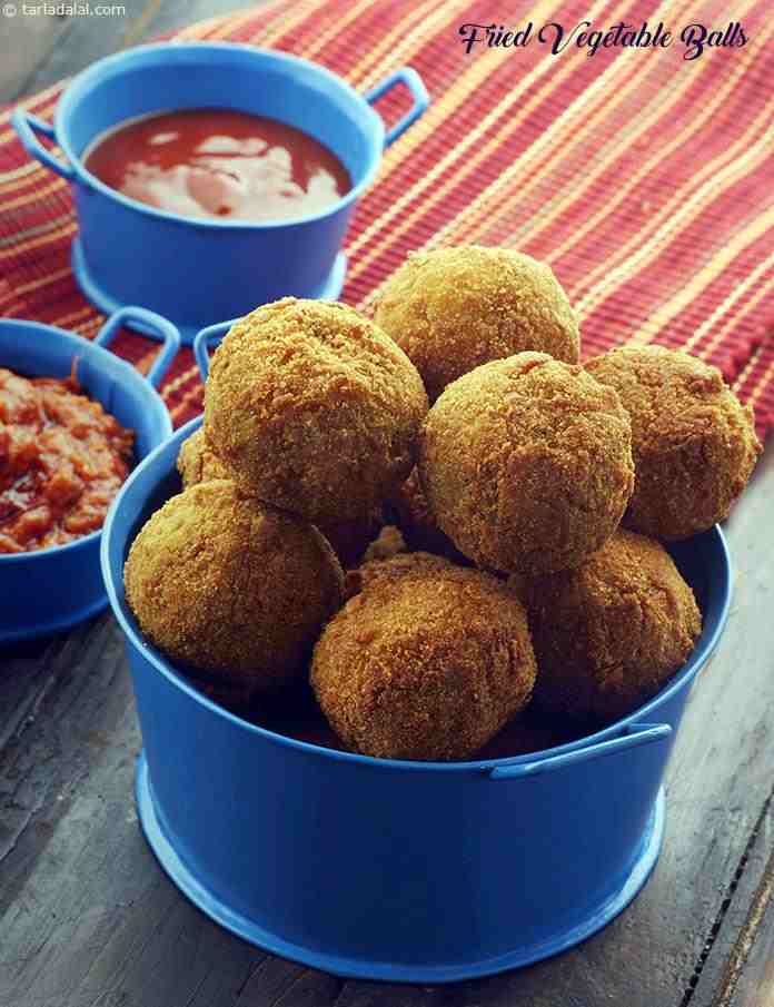 fried-vegetable-balls-starter-recipe-indian-vegetarian-recipes-by