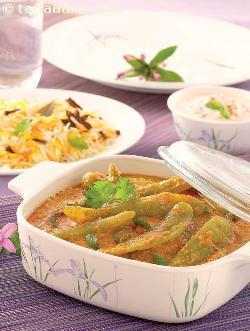 Mirch ka Salan, a Hyderabadi  spicy curry, with tantalizing taste and flavour. 