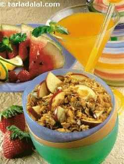 Muesli ( Weight Loss After Pregnancy ) recipe | by Tarla Dalal ...