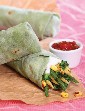 Asparagus and Baby Corn Wrap ( Wraps and Rolls) in Hindi
