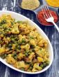 Gobi Vatana Subzi, Cauliflower Vatana Nu Shaak in Hindi
