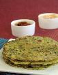Hariyali Paratha  (  Gluten Free Recipe) in Hindi