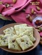 Kesar Pista Biscuits, Kesar Pista Badam Biscuit in Gujarati