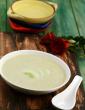 Lettuce and Cucumber Soup ( Microwave Recipe )