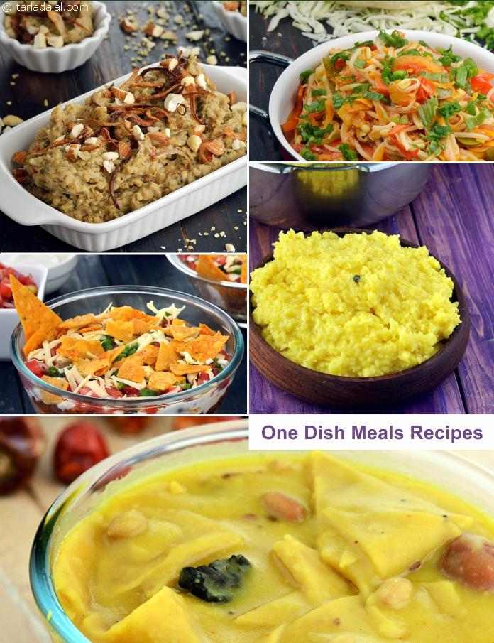 One Dish Meal Recipes Cook a full meal in one dish Tarladalal com