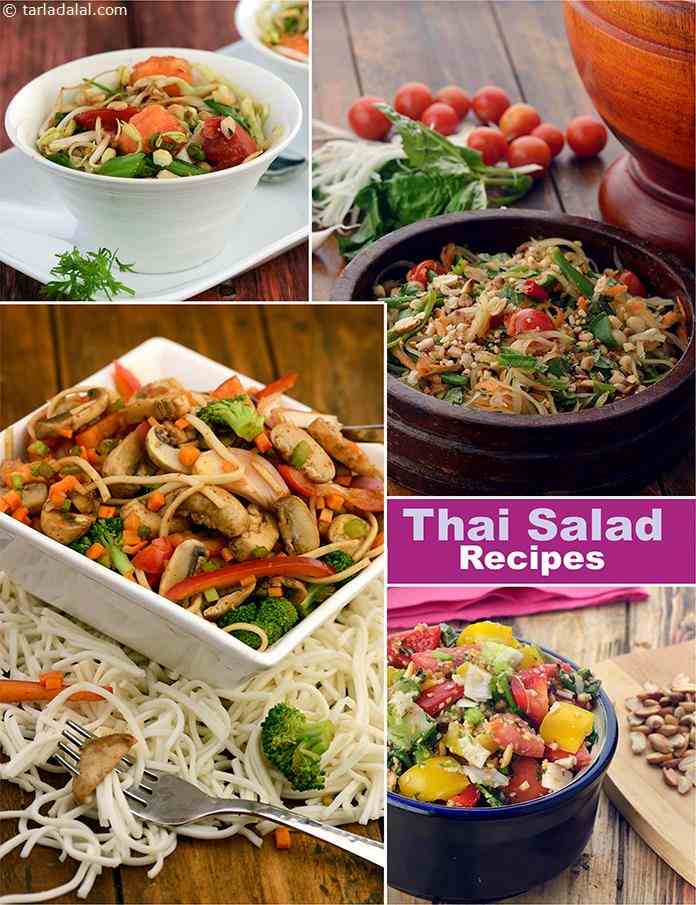 Thai Salads Recipes by Tarla Dalal