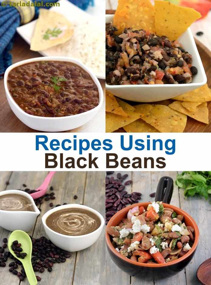 26 black beans recipes | Tarladalal.com