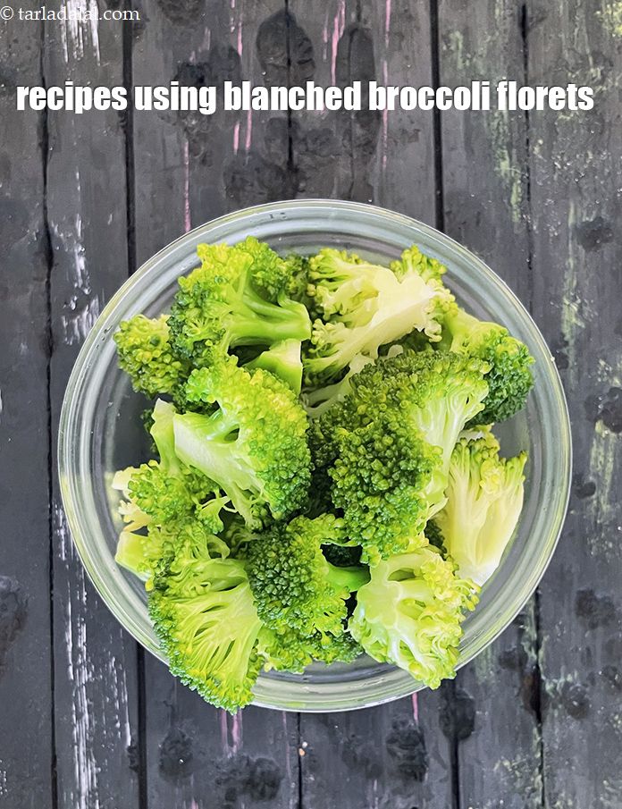 Blanched Broccoli Florets