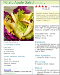 Add private notes to recipes