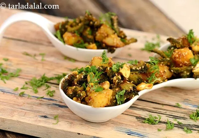 Karela Bateta Nu Shaak