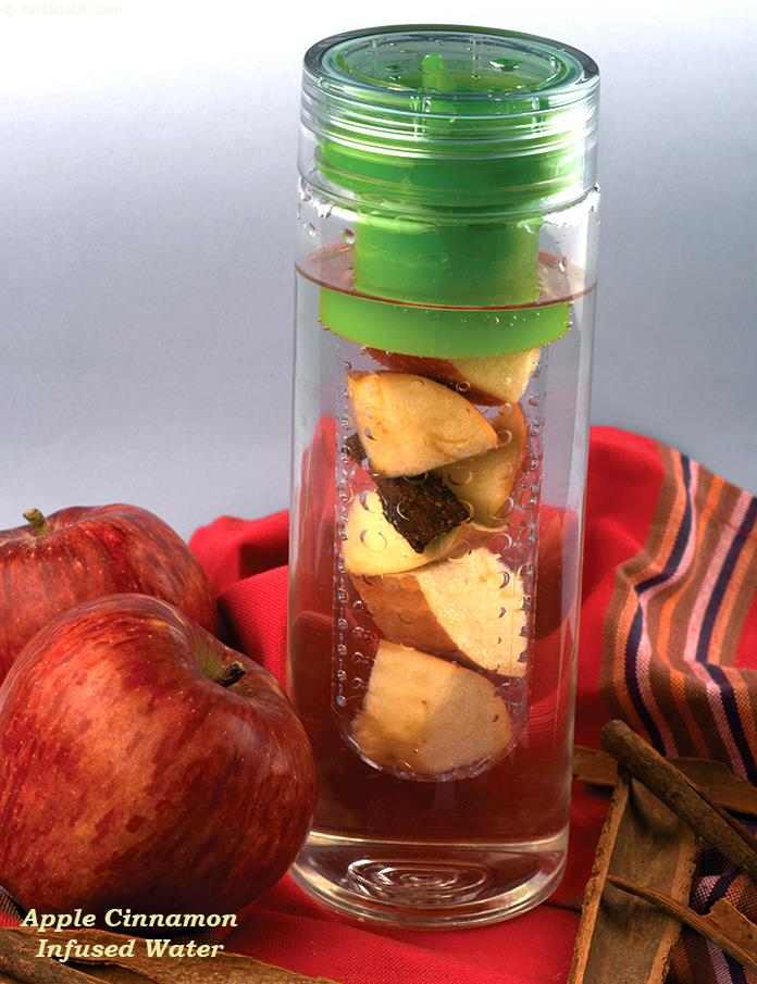 Apple Cinnamon Infused Water Recipe