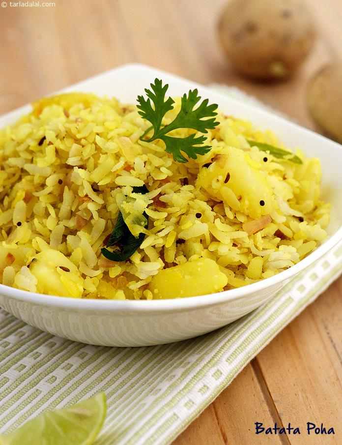 Batata Poha, Quick Kanda Batata Poha, Aloo Poha recipe