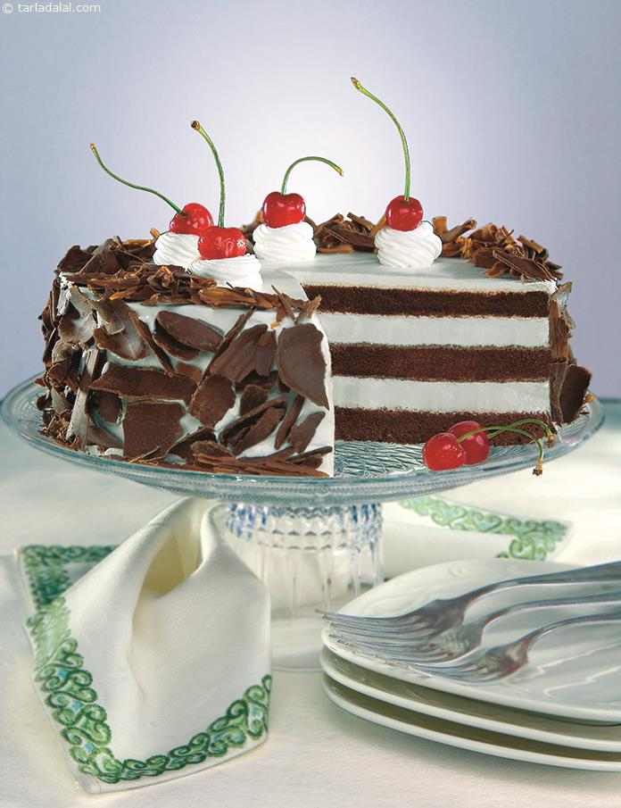 Calories of Black Forest Gateau ( Cakes and Pastries) | Tarladalal.com