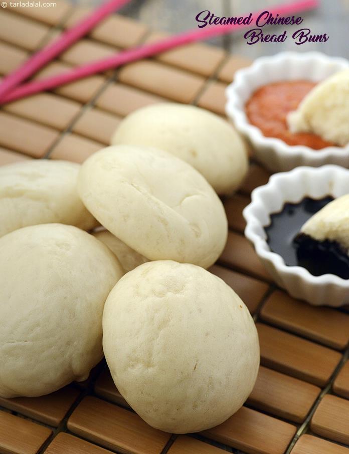 Steamed Chinese Bread Buns Recipe By Tarla Dalal Tarladalal 325