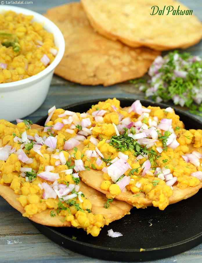 Dal Pakwan, Sindhi Dal Pakwan Breakfast Recipe recipe | Dal Pakwan ...