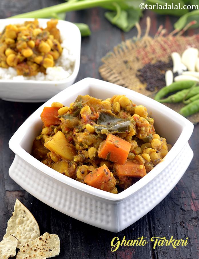 Ghanto Tarkari recipe, Odisha Style Mixed Vegetable Ghanta Tarkari Recipe