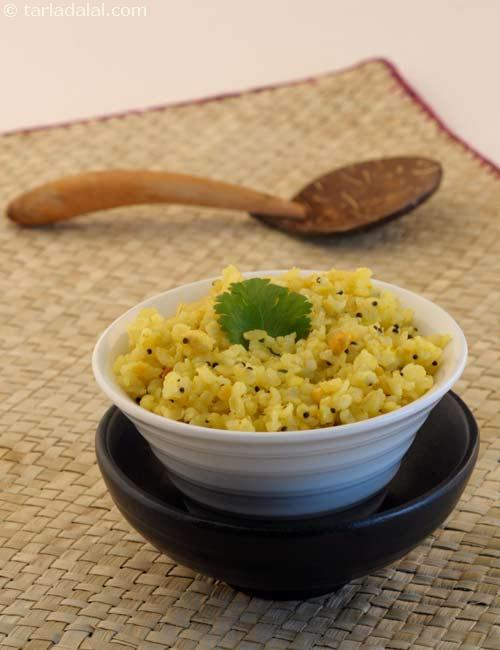 Healthy Lemon Rice recipe | Lemon Rice Low Fat Recipe | by Tarla Dalal ...