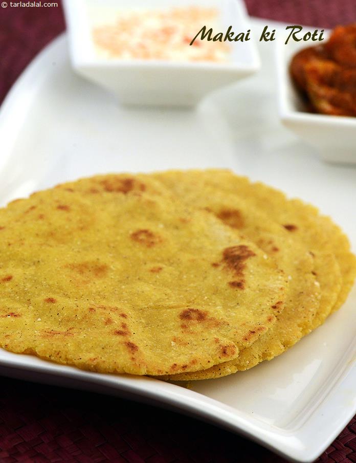 Makai Ki Roti ( Kadhai and Tava Delights) recipe