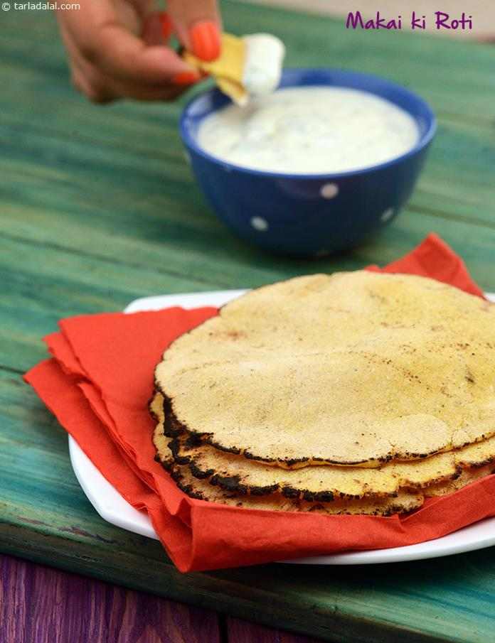 Makki Ki Roti Recipe Punjabi Makki Di Roti Makki Ki Roti On Tawa