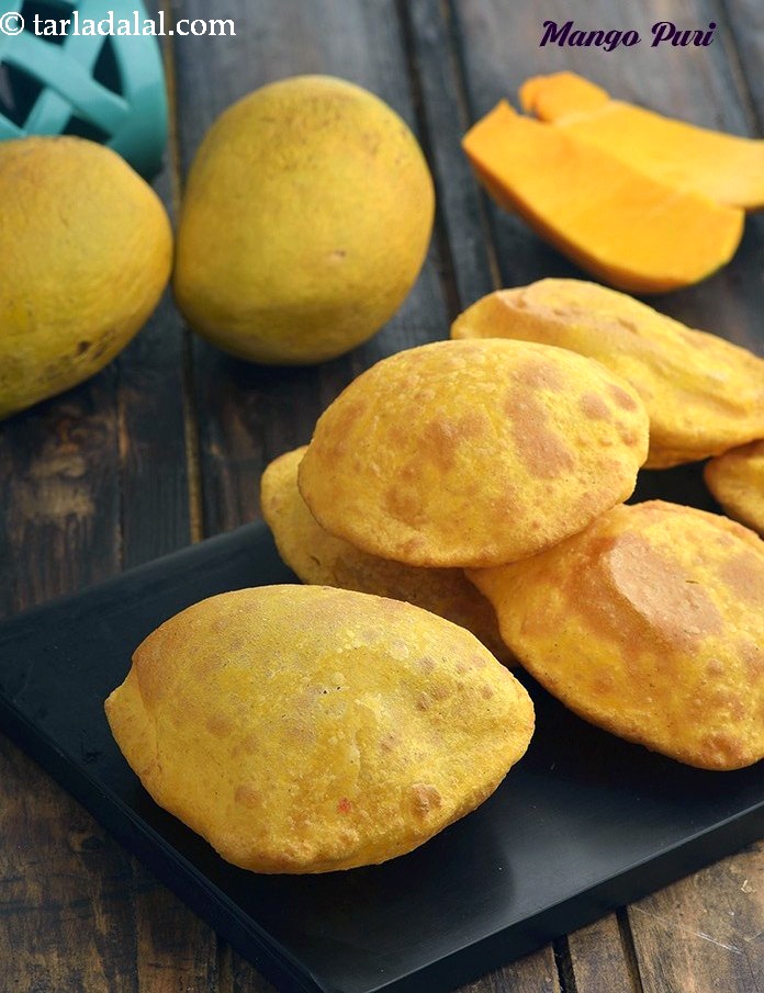 Mango Puri , Aam Ki Poori recipe