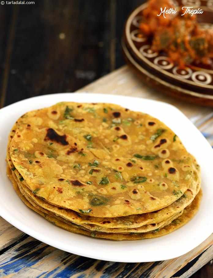 Methi Thepla, Gujarati Methi Thepla Recipe