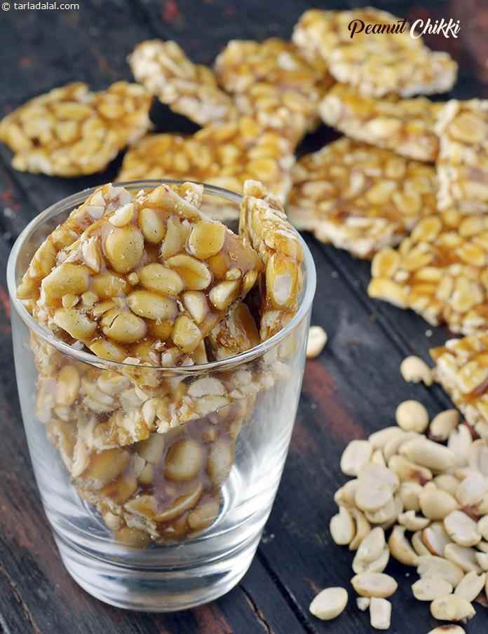 Peanut Chikki recipe | by Tarla Dalal | Tarladalal.com | #41000