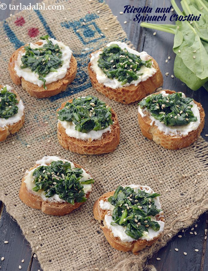 ricotta-and-spinach-crostini-recipe