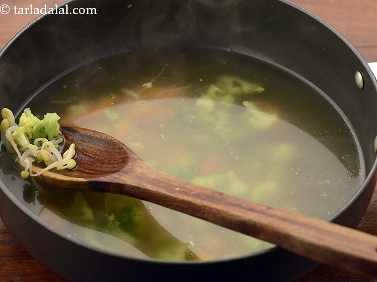 Chinese vegetable clear soup recipe | veg clear soup | easy healthy