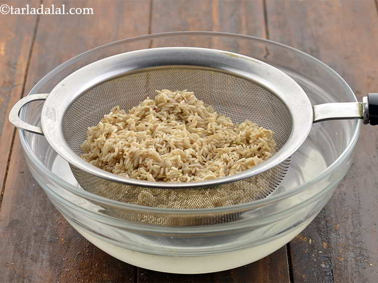 Brown Rice In Pressure Cooker Method by Archana's Kitchen