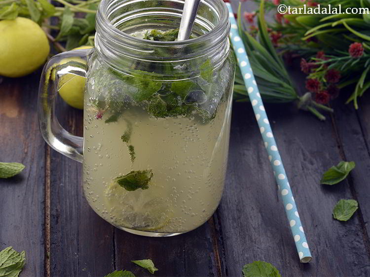 Mint And Ginger Lemon Drink Recipe Fresh Mint And Ginger Lemonade