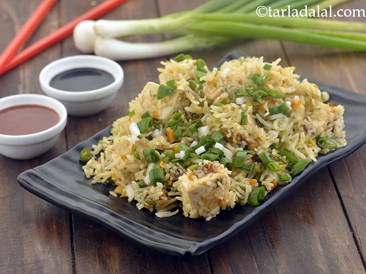 Paneer Fried Rice recipe, How to make Paneer Fried Rice recipe