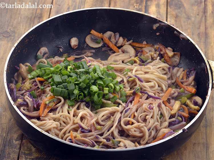 Vegetable Chow Mein recipe, Indina style Veg Chowmein