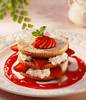 Almond Strawberry Shortcakes ( Eggless Desserts Recipe)