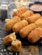 Aloo Cheese Croquettes, Potato and Cheese Rolls in Hindi