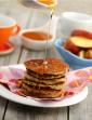 Eggless Apple Honey Pancake, Indian Style in Hindi