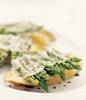 Asparagus Bruschetta ( Microwave Recipe)