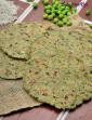 Bajra Peas Roti, Low Acidity Recipe in Gujarati