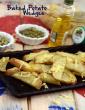 Baked Potato Wedges in Hindi