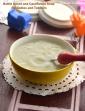 Bottle Gourd and Cauliflower Soup for Babies and Toddlers in Hindi