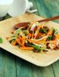 Carrot Cucumber and Rajma Salad in Mint Dressing in Hindi