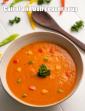 Carrot and Bell Pepper Soup in Hindi