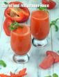 Carrot and Red Pepper Juice in Hindi