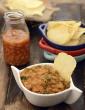 Chilli Bean Dip with Chips in Hindi