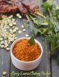 Curry Leaves Chutney Powder in Hindi