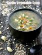 Garlic Vegetable Soup (  Healthy Heart) in Gujarati