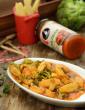 Hot Garlic Sauce with Baby Corn and Broccoli in Hindi