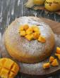 Mango Cake,  Eggless Mango Sponge Cake in Hindi