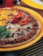 Mushroom and Tri Capsicum Pizza ( Healthy Diabetic Recipe )