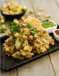 Papdi Potato and Kabuli Chana Chaat in Hindi